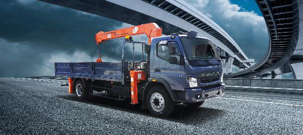 XE TẢI CẨU THACO FUSO FI 170L - 7.2 TẤN - THÙNG 6.1M
