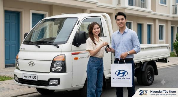 NEW PORTER H150 E5 THÙNG DÀI 3M1 (1.490 KG) Rạch Giá